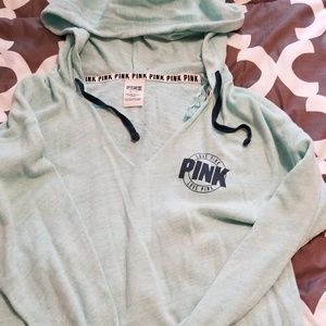 Pink pull over